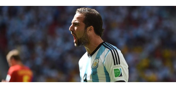 Higuaín gik ind i en nedtur